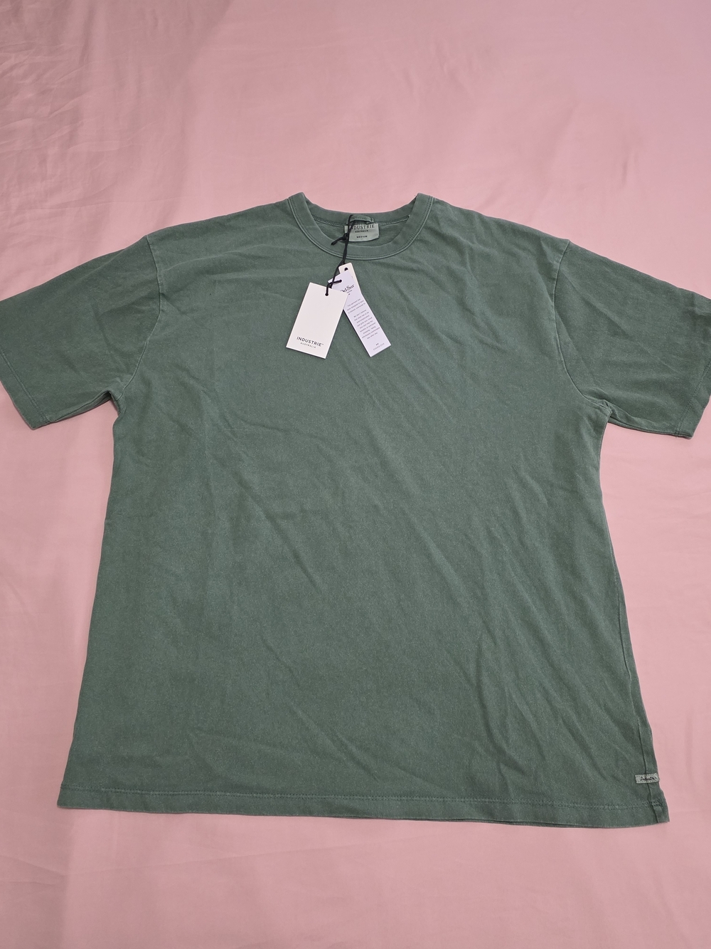 Industrie Clothing Emerald Green Crewneck Tee View 2